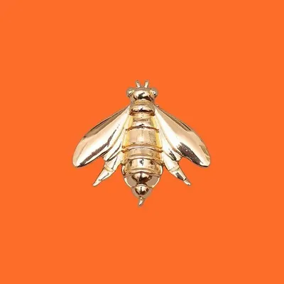 Mode enfantine - bijou broche CLAP : Maya - Abeille dorée - CLAP PARIS