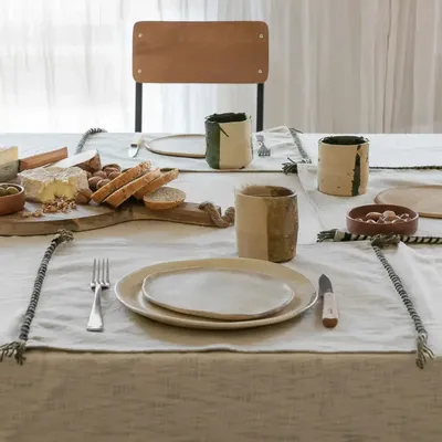 Placemats - Pair of EGG placemats 45x38 cm - BED AND PHILOSOPHY