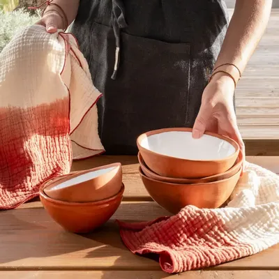 Bath towels - PHILO2 cotton gauze quadruple napkin 50x70 cm - BED AND PHILOSOPHY