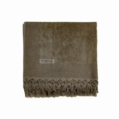 Bath towels - Set of 2 ULYSSE2 Terry Bath Towels 50x75 cm - BED AND PHILOSOPHY
