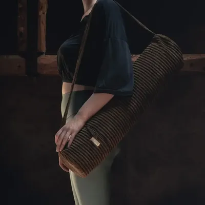 Bags and totes - VOGY corduroy yoga bag 68x14 cm - BED AND PHILOSOPHY