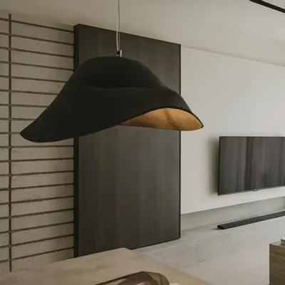 Hanging lights - Folds - Pendant no.1 - ESHEN CERAMICS