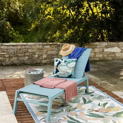 Tapis - Tapis Dori lagon 160x230 cm - MAISON VIVARAISE - SDE VIVARAISE WINKLER