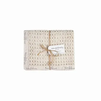 Serviettes de bain - Serviette de bain en coton biologique MIREILLE2 50x70 cm - BED AND PHILOSOPHY