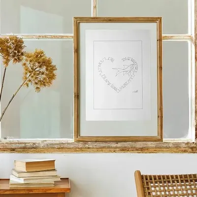 Other wall decoration - A3 Print on FineArt Paper - COSETTE ET LES LYS