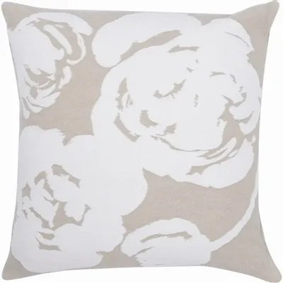 Linge - Housse de coussin Lilia Jacquard Blanc 45x45 cm - PENTIK