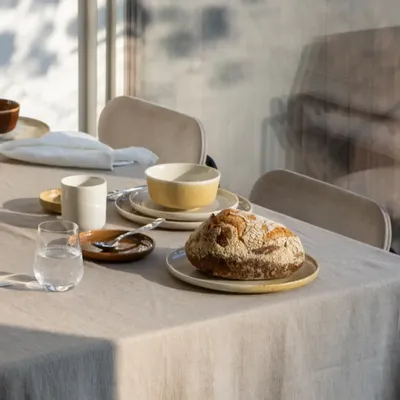 Assiettes au quotidien - Bol Tuntu Marron clair Blanc naturel 0,5 l - PENTIK