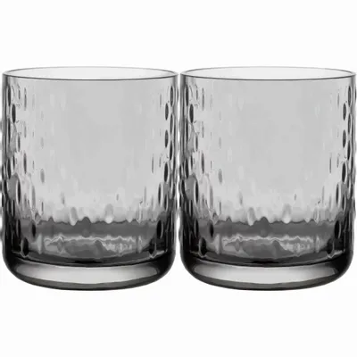 Glass - Koski Tumbler 2 pcs Grey 27 cl - PENTIK