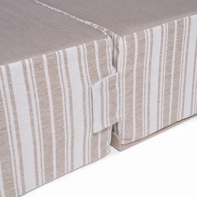 Deck chairs - TRIPTYK | COZIP pool bed | 198 x 77 x 30 cm - COZIP