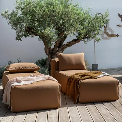 Throw blankets - PORTOFINO two-tone triple gauze cotton plaid 130x180 cm - BED AND PHILOSOPHY