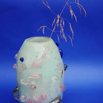 Verres - Vase - Kartopya Artglass fait main - JANE AND MERY