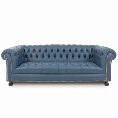 Sofas for hospitalities & contracts - Chesterfield Prestige Blue | Sofa - CREARTE COLLECTIONS