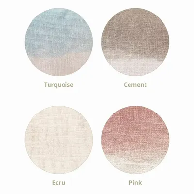 Nappes - Nappe en coton Dip & Dye TAFFY 200x350 cm - BED AND PHILOSOPHY