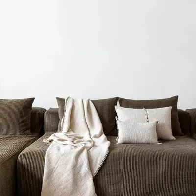 Throw blankets - ENJOY cotton plaid 140x220 cm - BED AND PHILOSOPHY