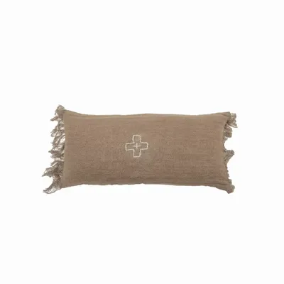 Fabric cushions - BENJY linen cushion cover 30x60 cm - BED AND PHILOSOPHY