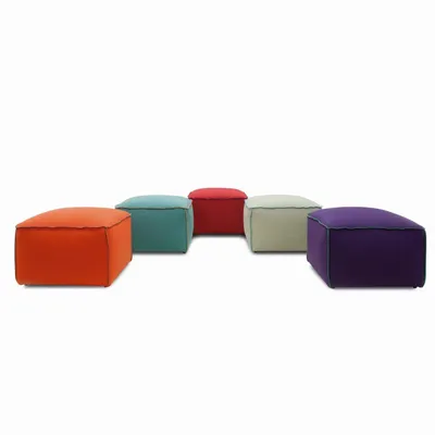 Sièges pour collectivités - Marlon Pouf | Pouf - CREARTE COLLECTIONS
