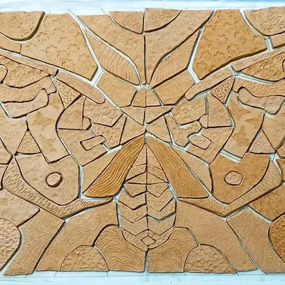 Decorative wall frescoes - Ceramic piecings - SABMULLER CERAMICS