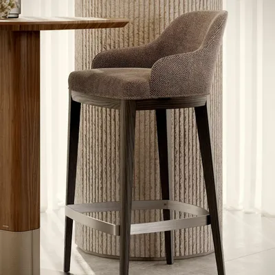 Chaises pour collectivités - Fauteuil de bar et de comptoir Anna - DOMKAPA