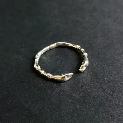 Bracelets - Bague Pattes en argent 925 - BIJOUX ORNER