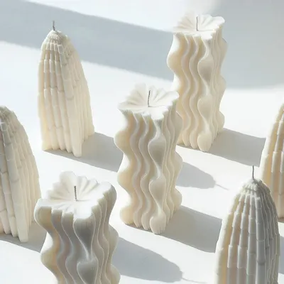 Candles - Pillar candle - packed in a luxurious gift box - WOOSM