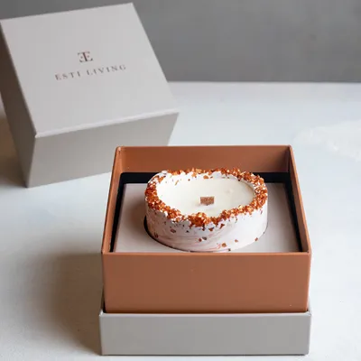 Candles - Antique Gold - Crystal Candle - ESTI LIVING