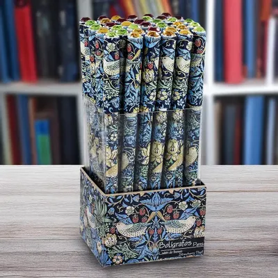 Stationery - Pen "Strawberry Thief" - JAVIER SA