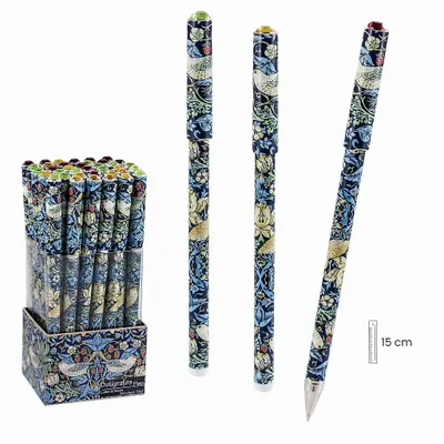 Papeterie bureau - Stylo "Strawberry Thief " - JAVIER SA