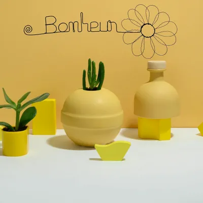 Other wall decoration - Wire wall decoration - Daisy flower - Happiness - BIJOUX DE MUR