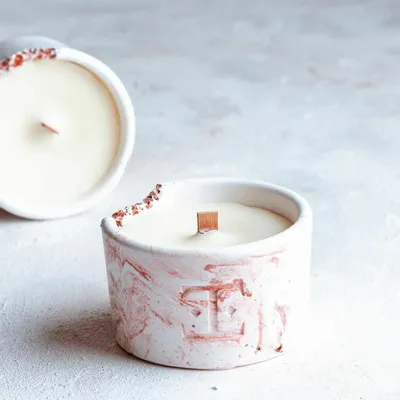 Bougies - Breloque en cuivre - Set Midi de 2 Bougies - ESTI LIVING