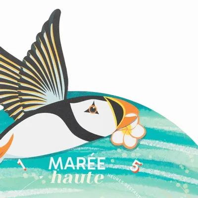 Decorative objects - Coco Cannelle tide clock - LES RITOURNAILES