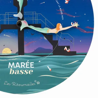 Objets de décoration - Horloge à marée les Irènes - LES RITOURNAILES