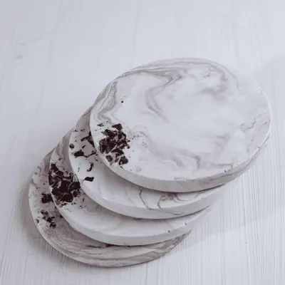 Beauty products - Mocha Dreams - Crystal Coaster Set - ESTI LIVING