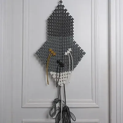 Outdoor decorative accessories - Mobile Masks THE KNOT • wall decor - SARAH ALOISI PARIS