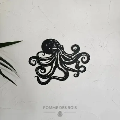 Tableaux - Tableau - Pieuvre - POMME DES BOIS