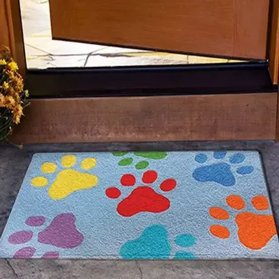 Other caperts - small rug jellybean colorful paws - KARENA INTERNATIONAL