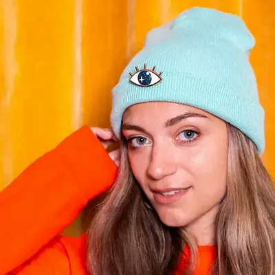 Bijoux - bijou broche CLAP - TROISIÈME OEIL - Paillettes - CLAP PARIS