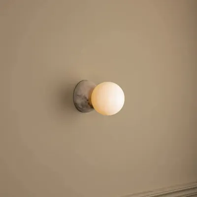 Wall lamps - Eklipso (Tobacco Alabaster) - SIMONE & MARCEL