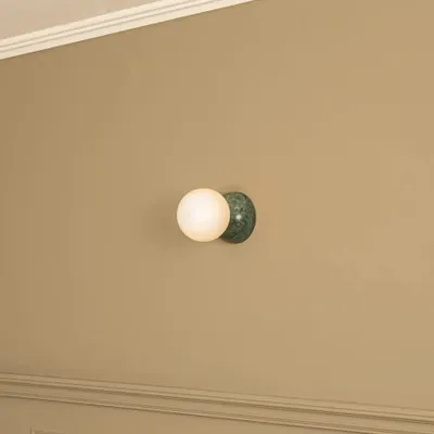 Wall lamps - Eklipso (Green Marble) - SIMONE & MARCEL