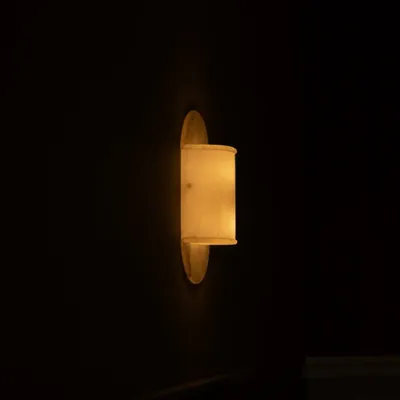 Wall lamps - Pilolo (White Alabaster) - SIMONE & MARCEL