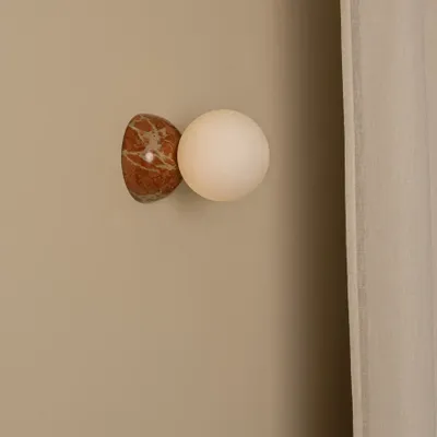 Appliques - Eklipso (marbre rouge) - SIMONE & MARCEL