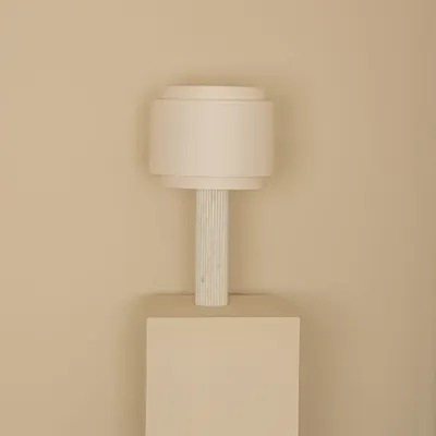 Lampes à poser - Fluta Duoble (Marbre Blanc) - SIMONE & MARCEL