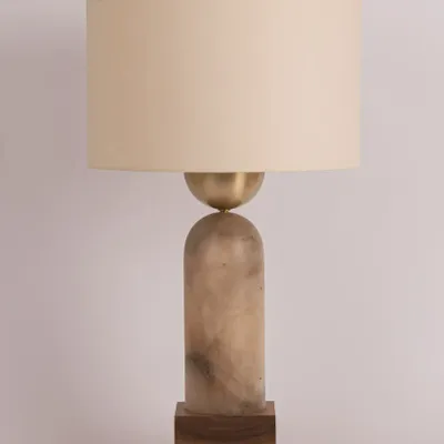 Table lamps - Peona Kelo (Tobacco Alabaster) - SIMONE & MARCEL