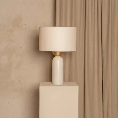 Table lamps - Peona (White Alabaster) - SIMONE & MARCEL