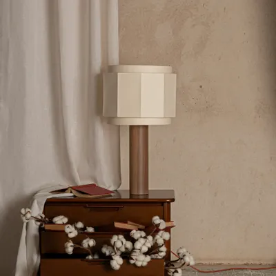 Lampes à poser - Pipo Okla (Bois de Noyer) - SIMONE & MARCEL