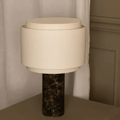 Lampes à poser - Pipito Duoble (marbre marron) - SIMONE & MARCEL
