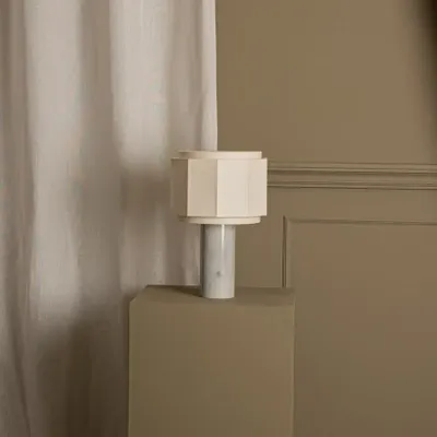 Lampes à poser - Pipito Duoble (marbre blanc) - SIMONE & MARCEL