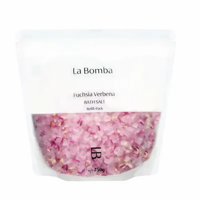 Cosmétiques - Bath Salt Refill Pack Fuchsia Verbena - LA BOMBA