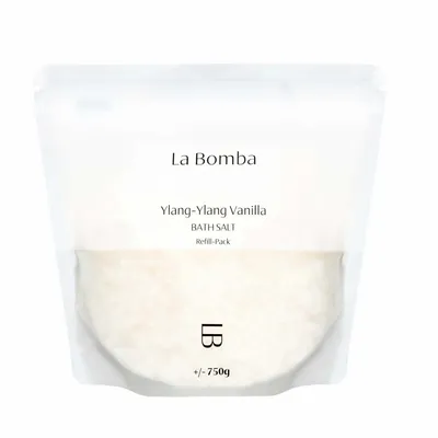 Cosmétiques - Bath Salt Refill Pack Ylang-Ylang Vanilla - LA BOMBA