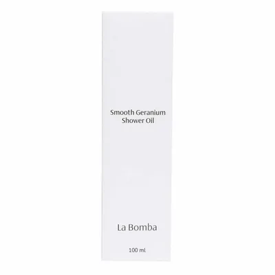 Beauty products - Shower Oil Smooth Geranium - LA BOMBA