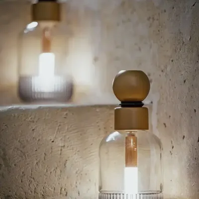 Carafes - Lampe & Carafe d'Ambiance Modèle 1.0 "Julie" - SOLENTRA BY  ISOLA